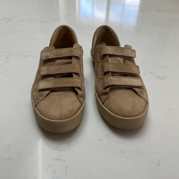 Freda Salvador Libby D’Orsay Sneaker in Stucco Suede, size 7 - Picture 7 of 13